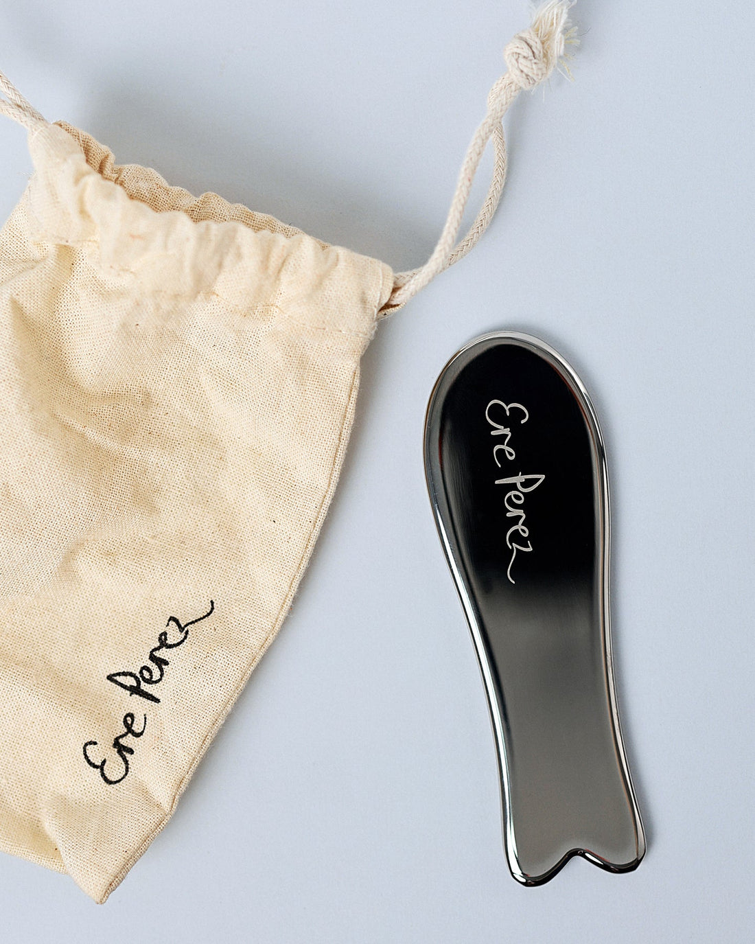 guasha facial de acero